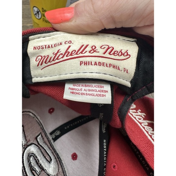 San Francisco 49ers NFL Mitchell & Ness Snapback Cap Red/Gold Vintage Collection - Picture 5 of 6